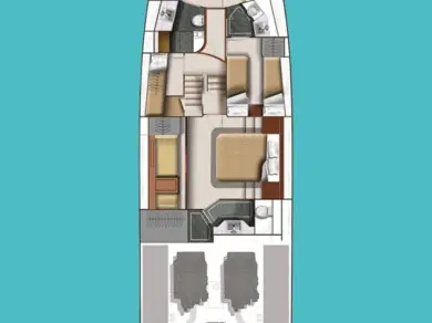 Galeon Galeon 640 Fly jednotlivci a charterové společnosti v Split