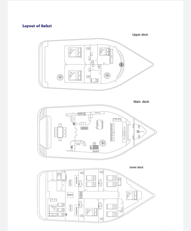 Custom Made North Seven jednotlivci a charterové společnosti v Male