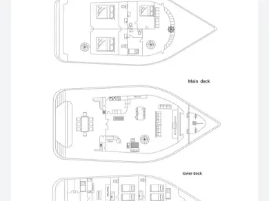 Custom Made North Seven jednotlivci a charterové společnosti v Male