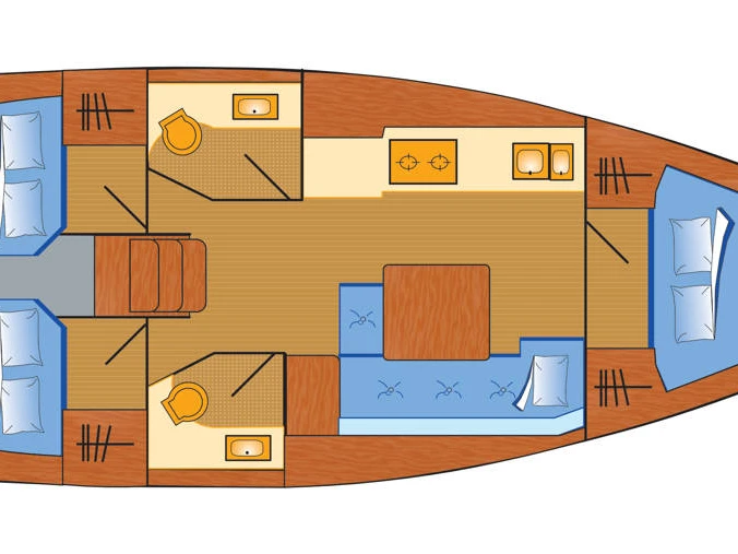 Plachetnice k pronájmu v Flensburg za nejlepší cenu