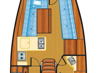 Pronajmout si Bénéteau Oceanis 31 v Flensburg