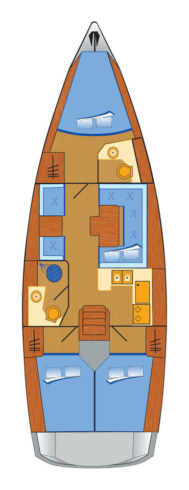 Pronájem Plachetnice v Heiligenhafen -Jeanneau Sun Odyssey 409