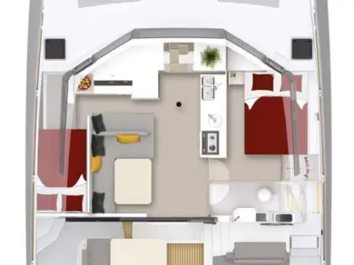 Pronájem Katamarán Neel s licencí