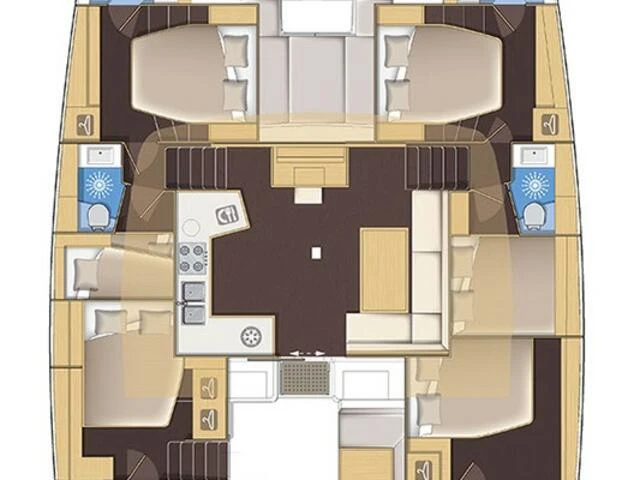 Pronájem lodi Lagoon Lagoon 52 F v Trogir na Samboatu