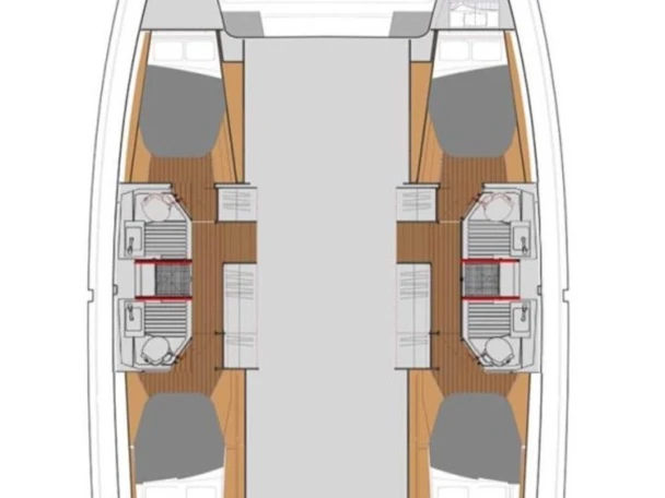 Pronajmout si Fountaine Pajot Astrea 42 v Kotor