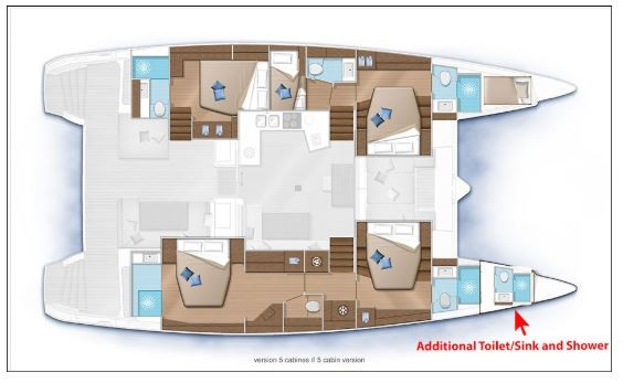 Pronájem lodi Parham Town lákavé ceny Lagoon 52