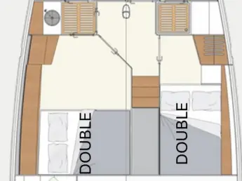 Pronájem Plachetnice v Gouvia -Hanse Moody 54 DS
