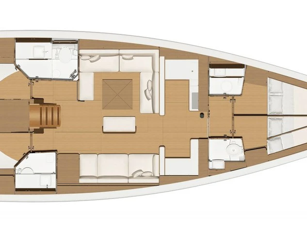 Pronajmout Plachetnice se skipperem či ne Dufour v Gouvia