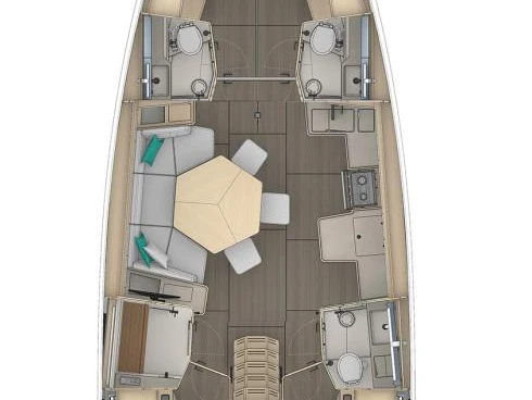 Pronájem lodi Dufour Dufour 44 v Trogir na Samboatu