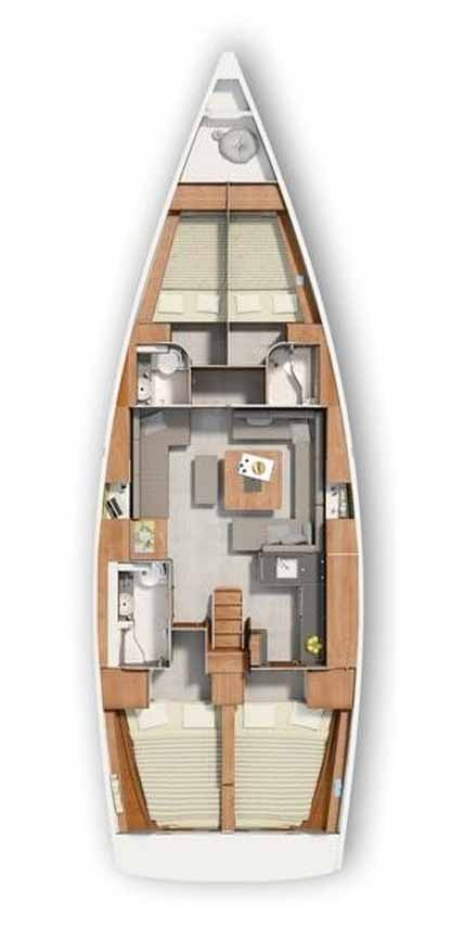 Pronajmout si Hanse Hanse 455 v Pula