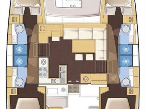 Pronajmout si Lagoon Lagoon 450 F v Trogir