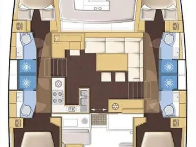 Pronajmout si Lagoon Lagoon 450 F v Trogir