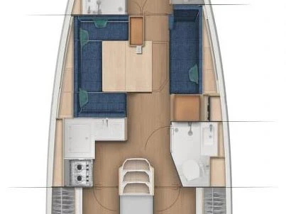Pronájem Plachetnice Jeanneau s licencí