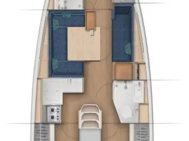 Pronájem Plachetnice Jeanneau s licencí