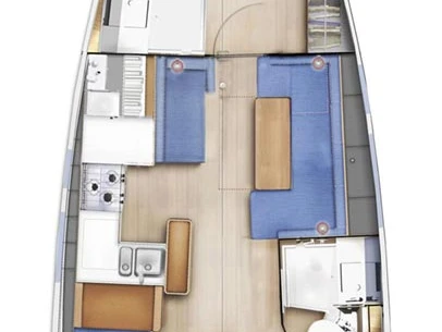 Pronájem lodi Tropea lákavé ceny Sun Odyssey 410