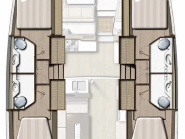 Pronájem lodi Bali Bali 4.2 v Road Town na Samboatu