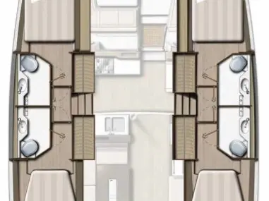 Pronájem lodi Bali Bali 4.2 v Road Town na Samboatu