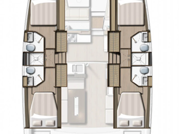 Pronajmout si Bali Bali 4.2 v Eden Island