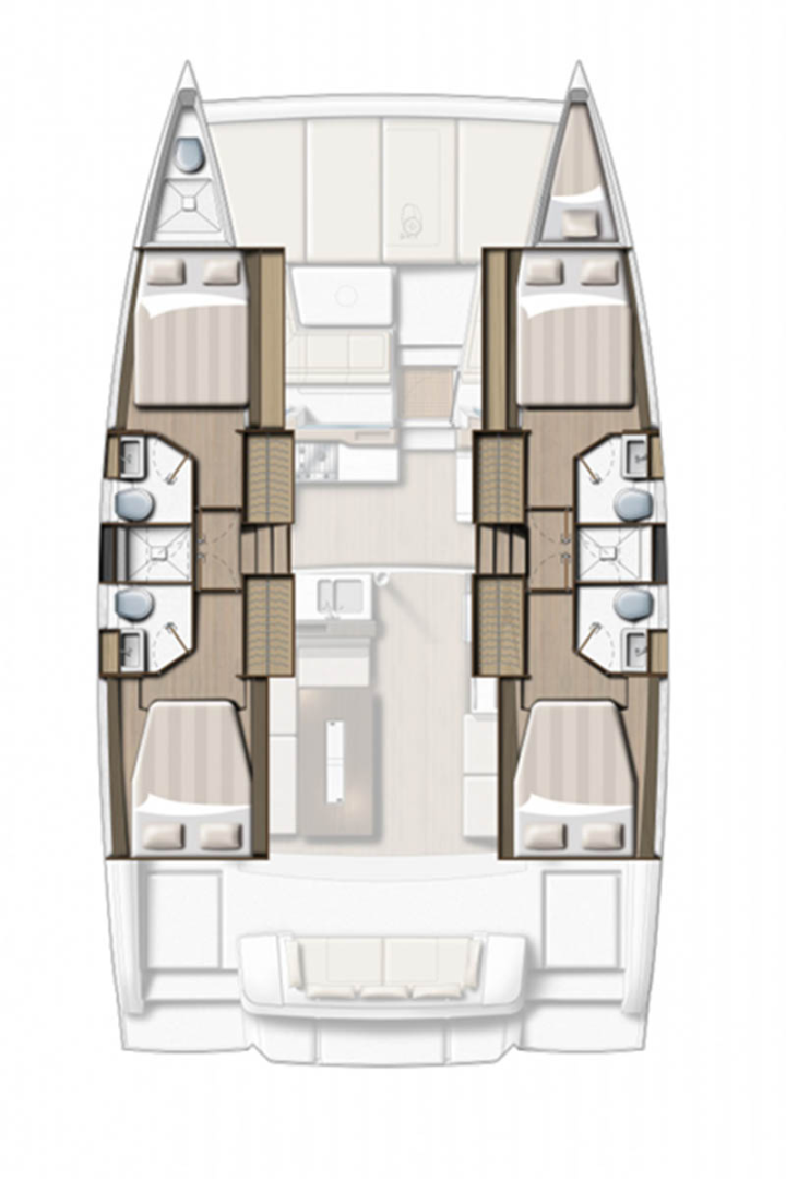 Pronajmout si Bali Bali 4.2 v Eden Island