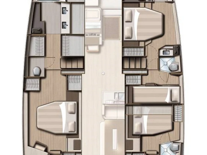 Pronájem lodi Bali Bali 4.8 v Road Town na Samboatu