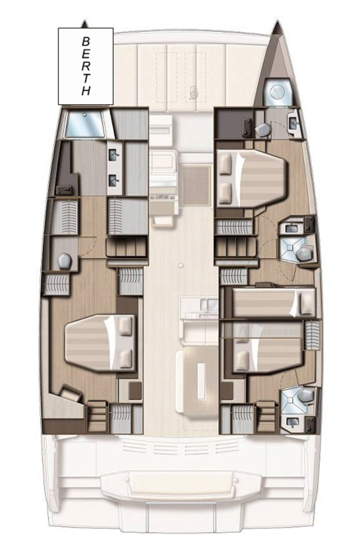 Pronájem lodi Bali Bali 4.8 v Road Town na Samboatu