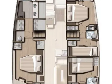 Pronájem lodi Bali Bali 4.8 v Road Town na Samboatu