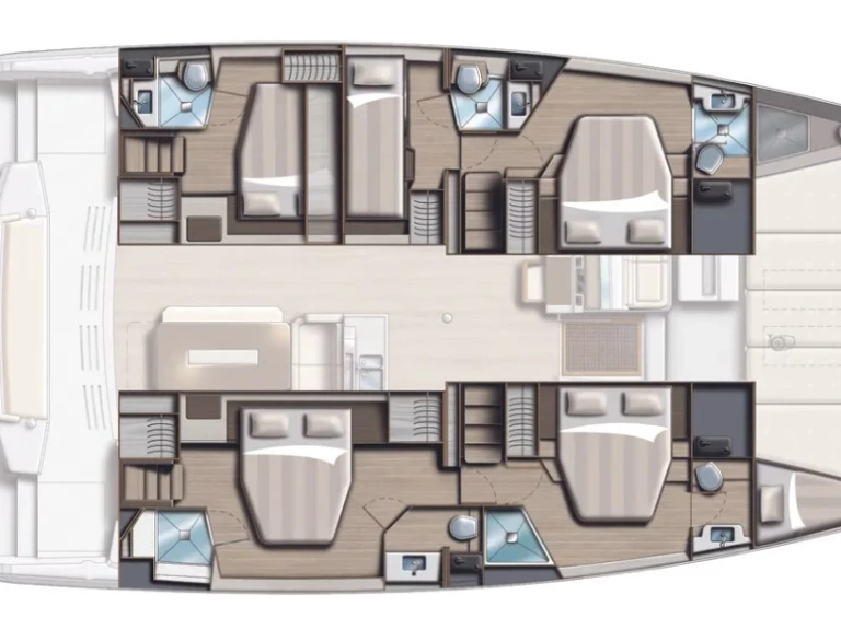 Pronajmout Katamarán se skipperem či ne Bali v Eden Island