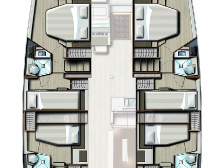 Pronájem jachty v Road Town -Bali Bali 4.8 na Samboatu