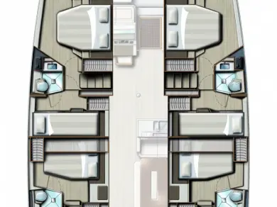 Pronájem jachty v Road Town -Bali Bali 4.8 na Samboatu