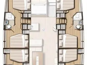 Pronájem Katamarán Bali s licencí