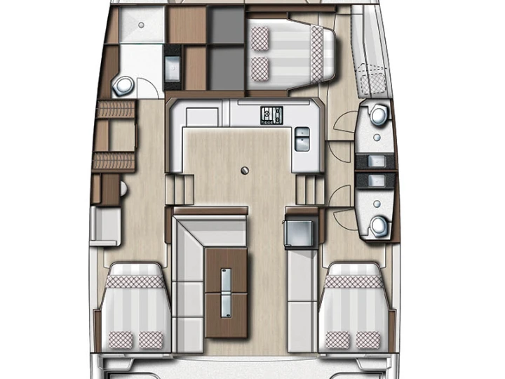 Pronajmout si Bali Bali Catspace Voile v Marsh Harbour