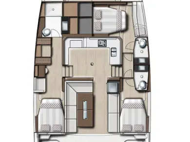 Pronajmout si Bali Bali Catspace Voile v Marsh Harbour