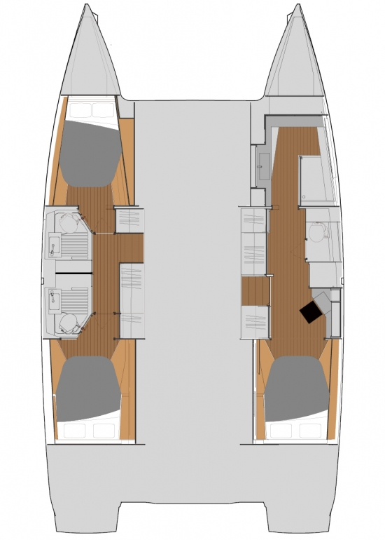 Pronájem lodi Fountaine Pajot Astrea 42 v Road Town na Samboatu