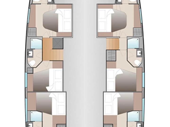 Pronájem jachty v Road Town -Fountaine Pajot Aura 51 na Samboatu