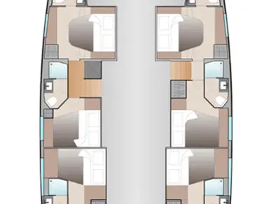Pronájem jachty v Road Town -Fountaine Pajot Aura 51 na Samboatu