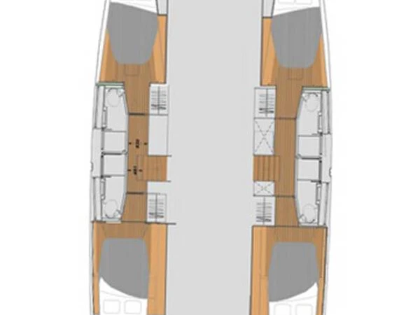Pronájem Katamarán v Road Town -Fountaine Pajot Elba 45