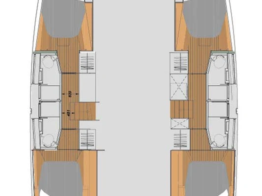 Pronájem Katamarán Fountaine Pajot s licencí