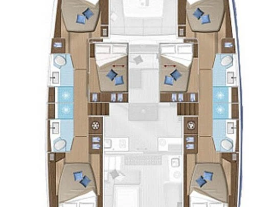Lagoon Lagoon 50 jednotlivci a charterové společnosti v Road Town
