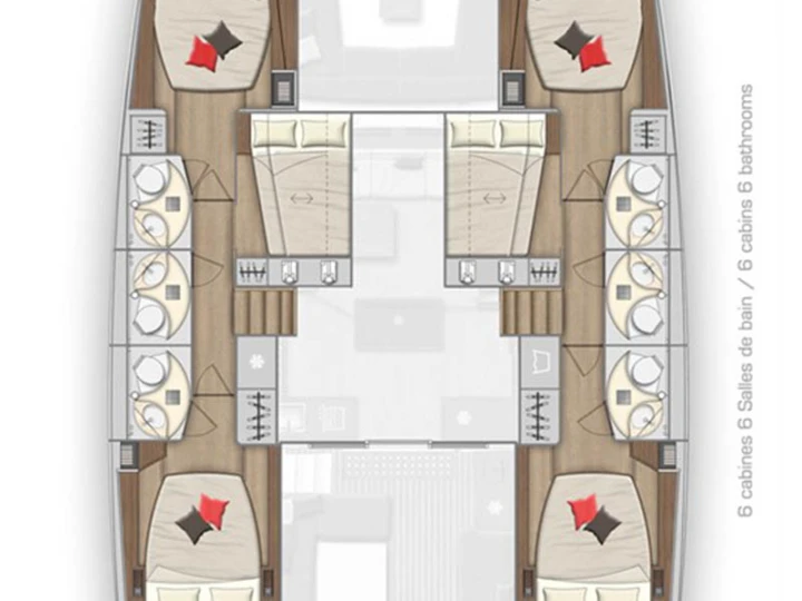 Pronájem Katamarán v Road Town -Lagoon Lagoon 50