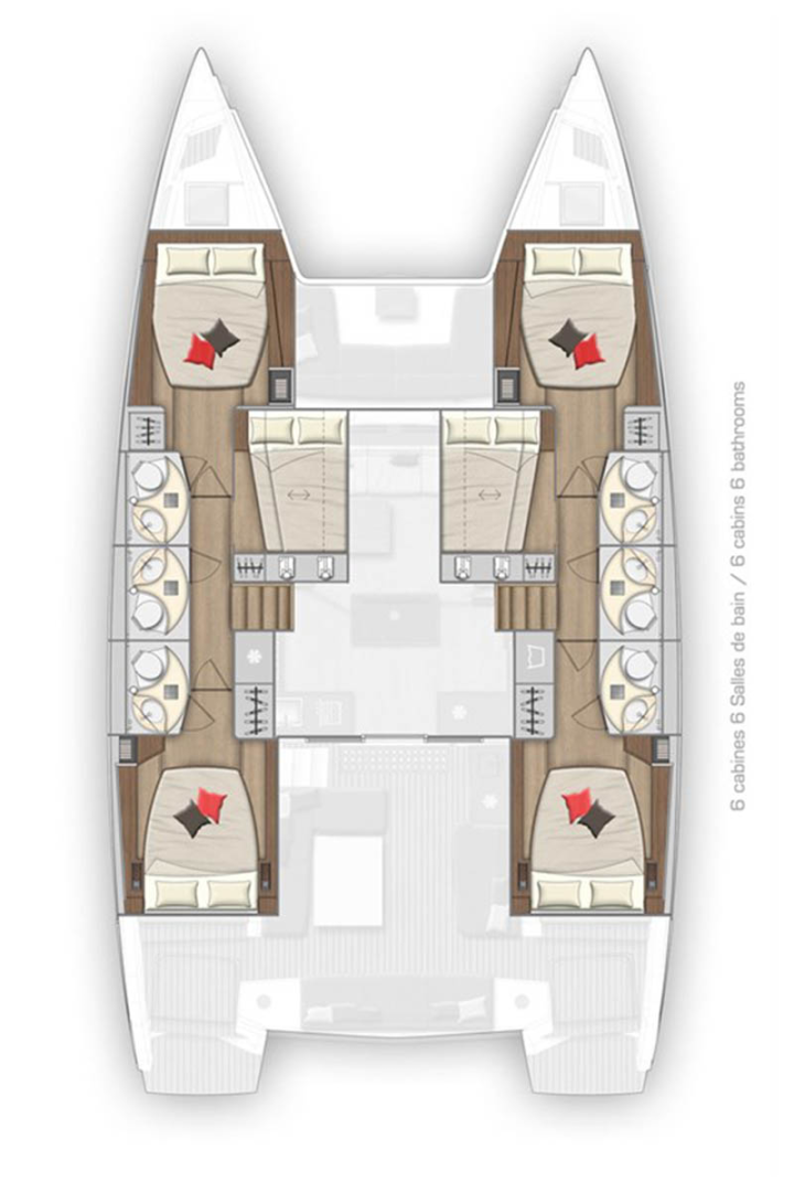 Pronájem Katamarán v Road Town -Lagoon Lagoon 50