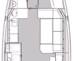 Pronájem lodi Elan Impression 45 v Kaštela na Samboatu