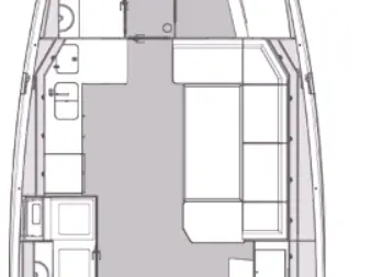 Pronájem lodi Elan Impression 45 v Kaštela na Samboatu