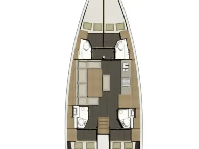 Pronajmout si Dufour Dufour 460 Grand Large v Biograd Na Moru