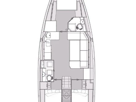 Pronájem jachty v Biograd Na Moru -Elan Impression 45 na Samboatu
