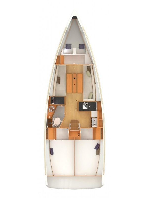 Pronájem jachty v Pirovac -Jeanneau Sun Odyssey 349 na Samboatu