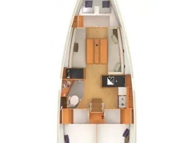 Pronájem jachty v Pirovac -Jeanneau Sun Odyssey 349 na Samboatu