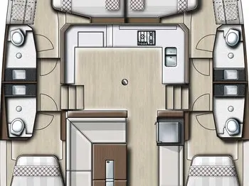 Pronájem lodi Bali Bali Catspace Voile v Kaštela na Samboatu