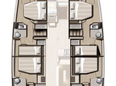 Pronajmout Katamarán se skipperem či ne Bali v Alimos
