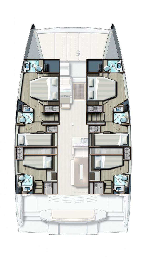 Katamarán k pronájmu v Gouvia za nejlepší cenu