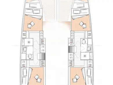 Katamarán k pronájmu v Gouvia za nejlepší cenu